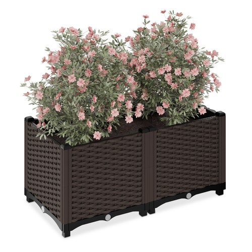 Jardiniere plastique bac - plastique,