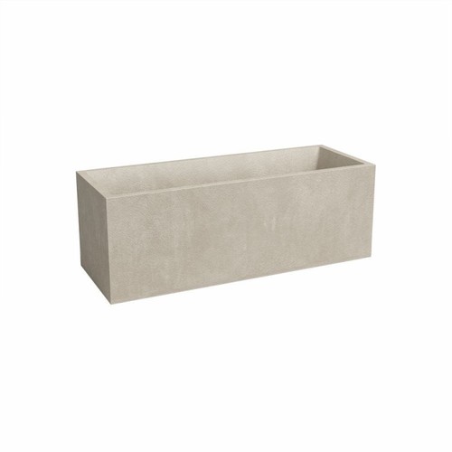 Jardiniere plastique creme - jardiniere,