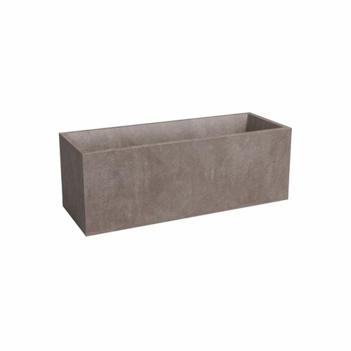 Jardiniere plastique taupe - jardiniere,